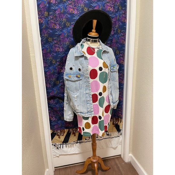 🌈 Lovely colorful polka dot dress - Picture 11 of 11